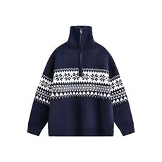 1506-1/MY8631/P62秋冬新款开衫毛衣美式复古休闲慵懒风男女同款，男装针织衫/毛衣，星座1506-1