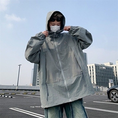 2025户外薄款防晒衣女生夏季透气运动百搭外套防紫外线防晒服旅游，男装防晒衣，星座601-1