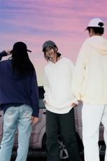 特批多模时尚连帽宽松百搭纯色毛衣针织衫A247-M708特批55控96，男装针织衫/毛衣，电商A247