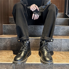 k1050J-p55-控78薄款P45现货oversize马丁鞋蓝色风加绒牛仔裤，男装牛仔裤，星座116