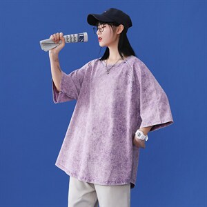 2021中性风牛仔纯棉t恤男潮流时尚T恤A210-A8332-P45图片