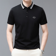 夏季男士短袖休闲t恤百搭polo衫中年爸爸夏装上衣QP1631-P57，男装Polo衫，星座1105-3