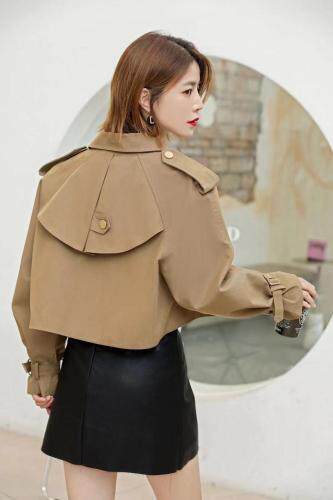 短款风衣，时尚，样衣，女装风衣，衣菲特