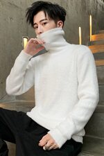 2020冬季新款毛衣高领男士修身针织衫DS511T，男装针织衫/毛衣，电商A102