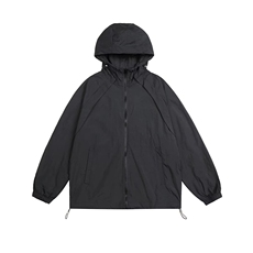 日系户外连帽防晒衣女夏季新款透气防紫外线轻薄反光条防晒服外套，男装防晒衣，星座1210-1