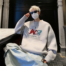 高质量！秋冬季半高领毛衣男加绒加厚线衣男针织衫男MY227-特p38，男装针织衫/毛衣，电商B367