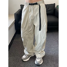 美式复古山系户外速干裤男机能薄款cityboy宽松休闲裤WLDK255-P48，男装休闲裤，星座1008