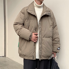 冬季棉衣男加厚棉袄外套ins情侣款面包棉服M0707-P108，男装棉衣，星座308B-1