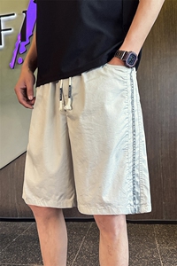 D25037-P58      夏季新款水洗短裤男潮流宽松直筒五分裤速干短裤图片