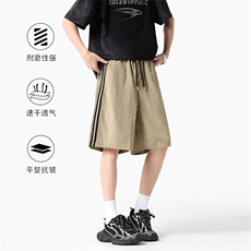 2025夏季新款打孔透气速干短裤XZ806-DK36011特P30，男装牛仔裤，四季星座806