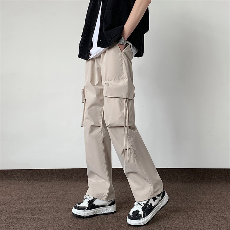 户外工装冲锋裤男款春夏高街潮牌直筒长裤美式休闲裤子K517/P48图片