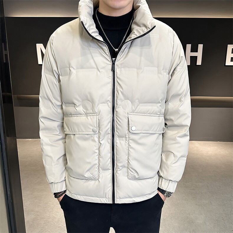 AK87883钱塘2020-3时尚休闲百搭简约冬季厚款中年男士羽绒服P155,男装羽绒服,钱塘207-3