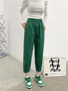 现货休闲裤,女装休闲裤,研秀