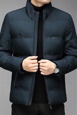 男士新款短款棉衣冬季棉服纯色休闲立领外套中年男装GR3581-P105图片