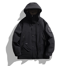 新款情侣款休闲户外90绒户外羽绒服控价279-613B-8016-P210，男装羽绒服，星座613B