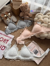 小胸内衣女薄款聚拢无钢圈甜美少女不空杯无痕文胸，文胸，梦白服饰厂