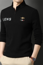 QLM55159男士2023春季新款休闲长袖t恤青年潮流P70，男装T恤，电商B360