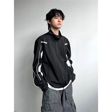 美式速干冰丝防晒衣男夏季网眼透气运动外套立领夹克冲锋衣FSY116，男装防晒衣，星座208-5