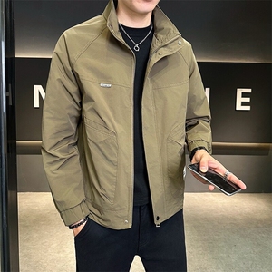507A-JK407-P85 2025春季时尚男士百搭休闲外套夹克衫图片