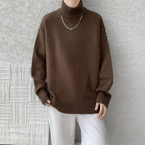 8XL-M 神款搭配！！！特大码高领毛衣男打底衫百搭内搭MY1214P45图片