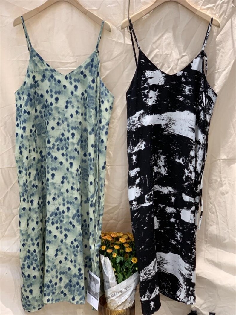 油画吊带+醋酸防晒外套，女装背心吊带，25Ann·Studio