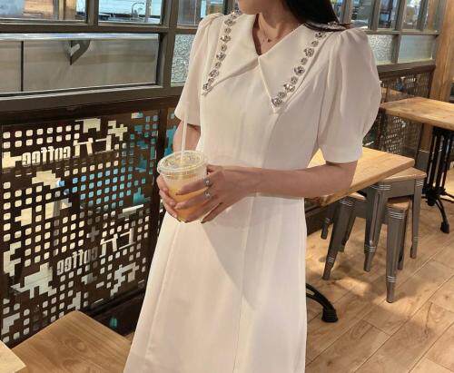 重工连衣裙，女装连衣裙，火引冰薪