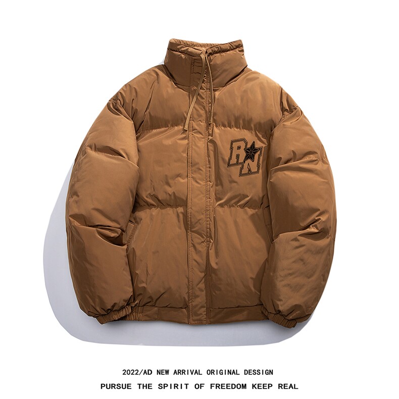 白鸭绒白底冬季新款Cityboy抽绳立领羽绒服YR216P195控258图片