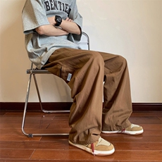 K323-P40青春流行中高腰直筒新款潮时尚潮牌休闲裤，男装休闲裤，星座1501-1