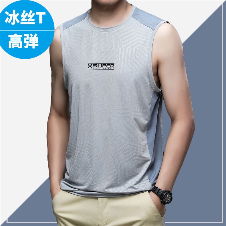 BH6117钱塘2020-3直播深度备货真冰丝精品休闲运动T恤P43，男装T恤，钱塘207-2