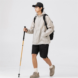 外27-2GANYOU日系清新格子防晒服（网盘带报告）JK36-P85图片