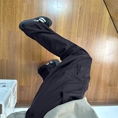 自拍图有大货潮牌休闲裤男夏季舒适百搭直筒伞兵冲锋裤K41-P40，男装休闲裤，电商A178