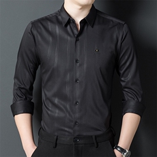 BEF2112钱塘2020-2中青年男士春秋新款时尚休闲长袖衬衣P72，男装衬衫，钱塘207-2
