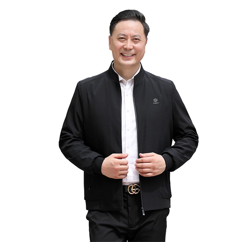NN9959钱塘2020-3中年男士秋季薄款合身百搭休闲夹克外套P72,男装夹克,钱塘207-3