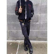 1506A/GA1920/P66春秋欧美高街夹克宽松棒球服oversize潮牌外套，男装夹克，星座1506A