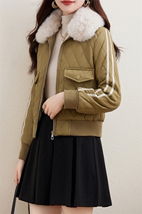 小皮衣棉服女短款2023冬季新款韩版修身显瘦机车服加绒皮夹克外套图片