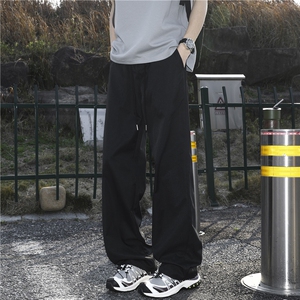 现货 松紧腰速干直筒凉感西裤休闲裤子男长裤特P35图片