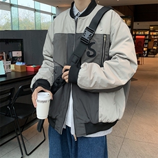 春秋季外套男韩版潮流宽松百搭休闲学生机能工装夹克JK09210-P60，男装夹克，星座308B-1