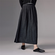 2025秋冬百搭时尚简约羊毛伞裙，女装半身裙，蚂蚁派对工厂直营店