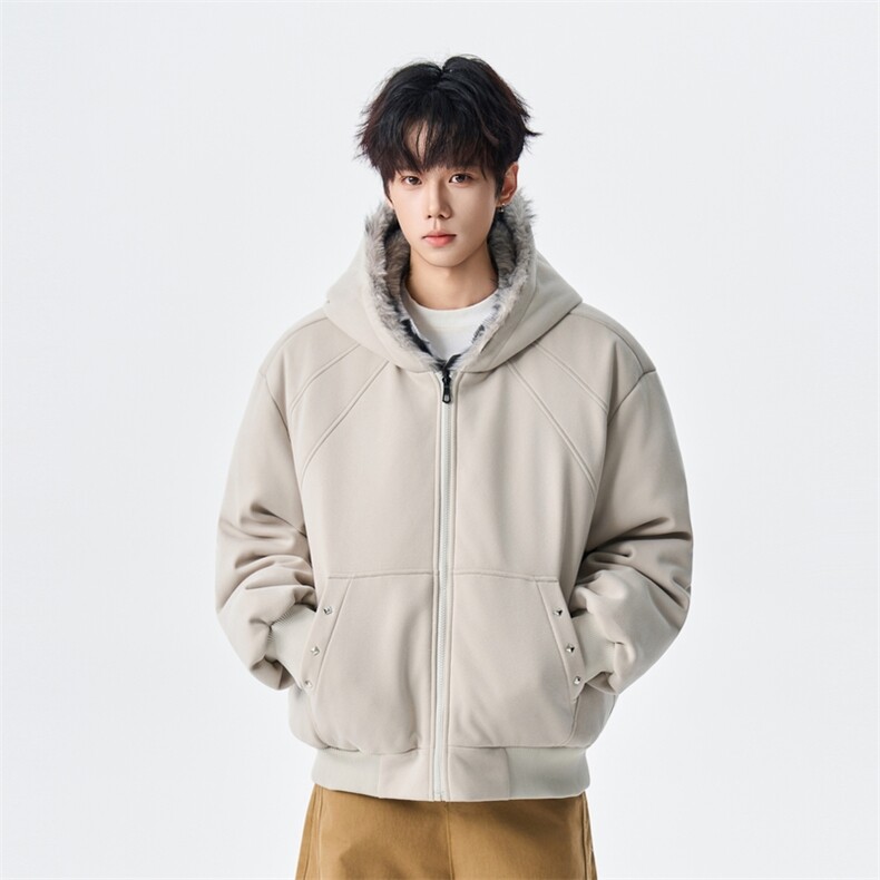 胖胖哥美式座山雕羽绒服男冬季大码宽松90%鸭绒休闲保暖夹克外套,男装羽绒服,星座309（原A406）