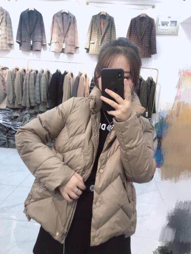 羽绒服西装，女装羽绒服，烜霏