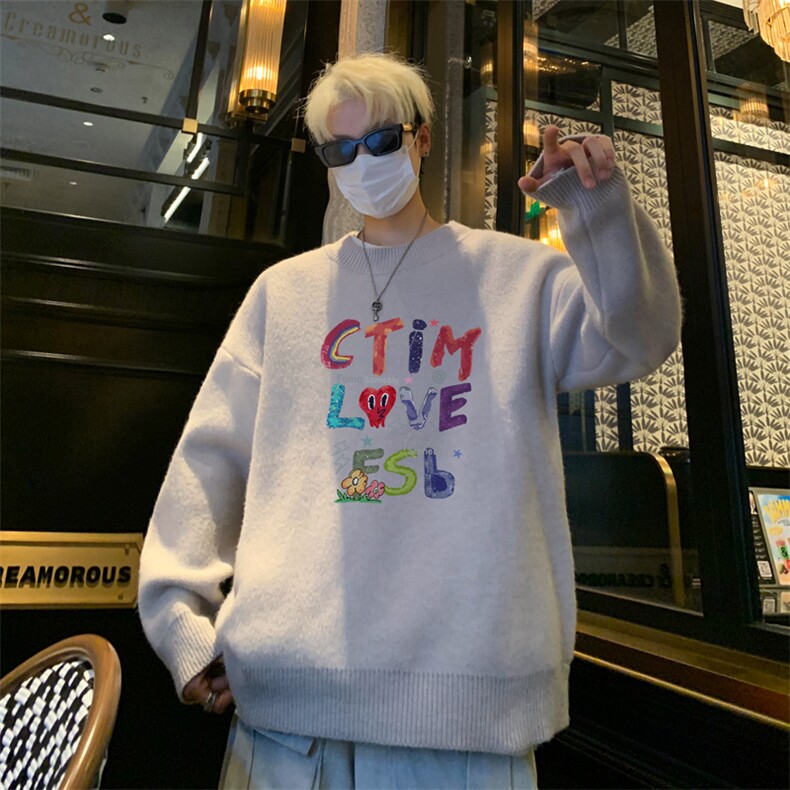 高质量！秋冬季半高领毛衣男加绒加厚线衣男针织衫男MY249-特p38,男装针织衫/毛衣,电商B367