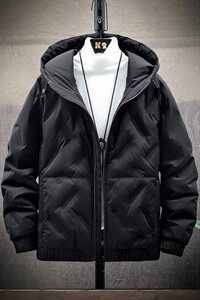 羽绒服男2021新款韩版潮男款青年冬季外套DS575T图片