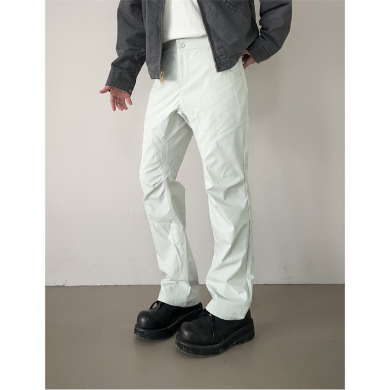 美式户外褶皱设计冲锋裤男防风徒步登山裤子防水耐磨CF157-P50，男装休闲裤，星座310A-4