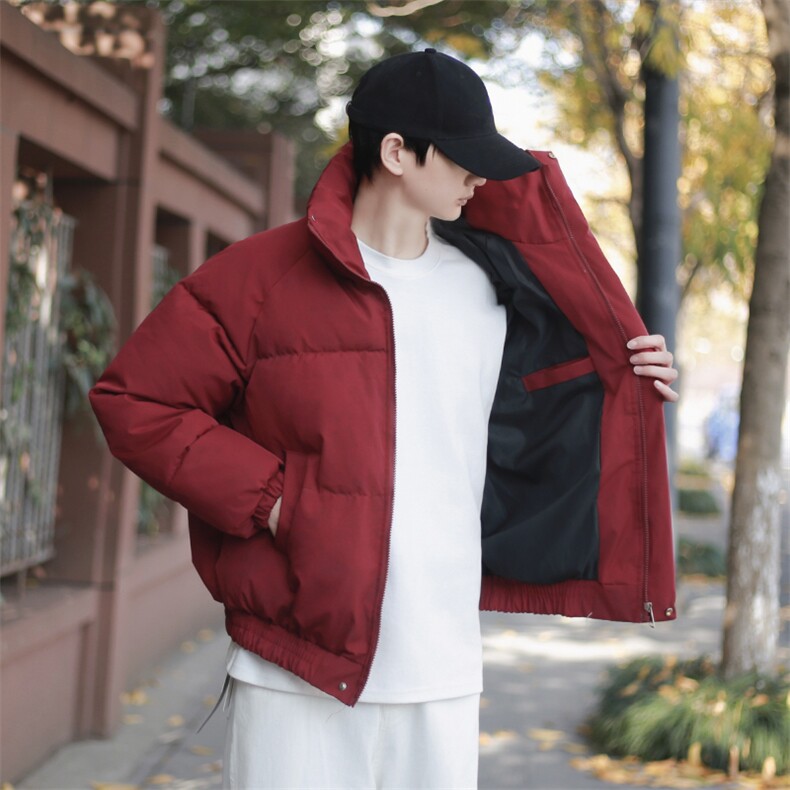 图脏脏服冬季短款棉衣外套立领宽松面包服MY60/P85/118，男装棉衣，星座1412-2