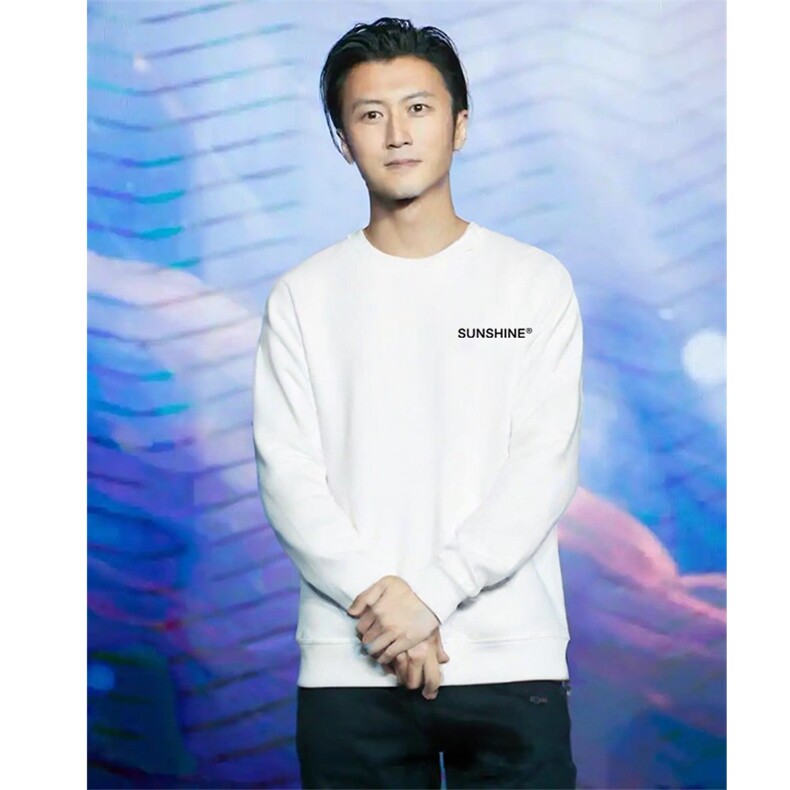 W11男女休闲大码小字母印花圆领长袖卫衣外套学生青少年团队班服，女装短外套，星座115A-3