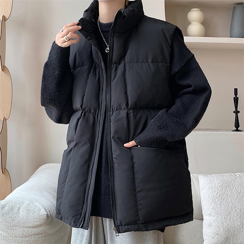 冬季叠穿无袖棉马甲男大码加厚棉服坎肩外套M2902-特P50控98,男装背心/马甲,电商A001