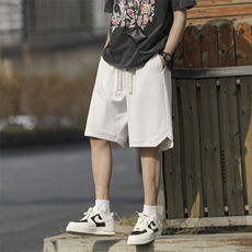 宽松短裤夏季休闲中裤潮牌宽松外穿运动五分裤子男XD2310特批32，男装牛仔裤，星座718