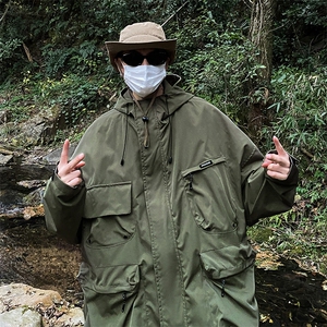 2025秋款连帽防泼水机能冲锋衣cityboy工装夹克外套男士J29-P110图片