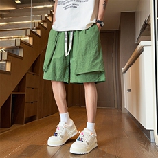 ！2025夏季新款男士大口袋工装短裤宽松五分裤DK286特P35，男装休闲裤，电商B220