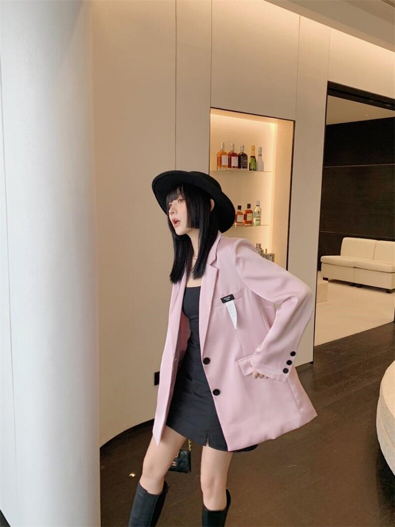 XZ22050洗麦胸针西装,女装西装,穿名堂(5F)